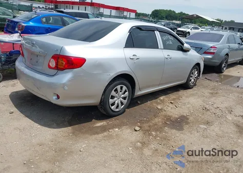 2009 Toyota Corolla Le z USA, uszkodzony, nr VIN 2T1BU40EX9C167775